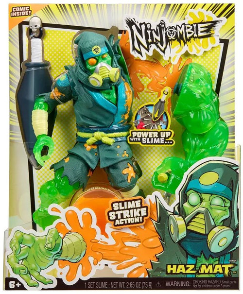 スライム Ninjombie Haz Mat Action Figure Slime Strike Action MGA