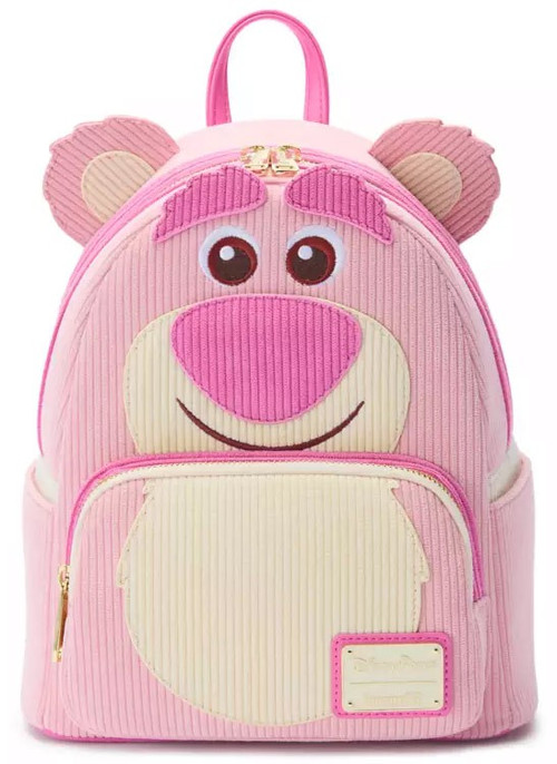 disney pixar:lotso cosplay sherpa mini backpack Toy Story Lotso Bear Plush Pink Get Lojos Mojo Say hello to your new berry best accessory Lotso Bear Backpack - Etsy