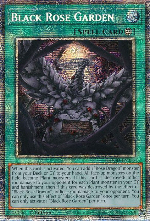 black garden yugioh deck Complete Custom for Yu-Gi-Oh! 5D's You can destroy this card and all face Black Garden is Way Better