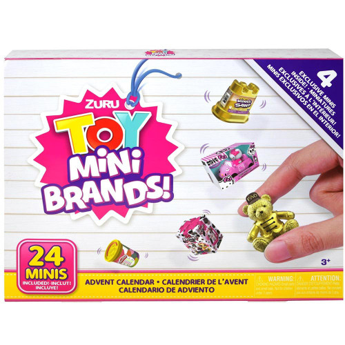 5 Surprise TOY Mini Brands Series 3 Advent Calendar 24 Minis 4