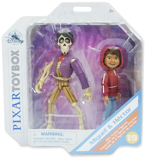 Disney Pixar Coco Toybox Miguel Hector Exclusive Action Figure