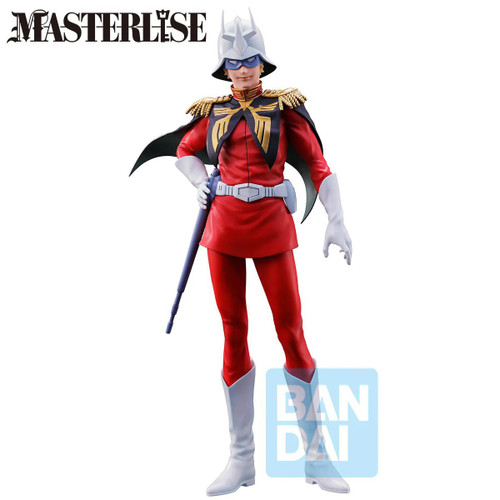 Mobile Suit Gundam Gundam Masterlise Ichibansho Char Aznable 9.8-Inch Collectable Figure [Universal Century Saga] (Pre-Order ships May)