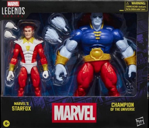 Marvel Champion of the Universe Starfox 6 Action Figure 2-Pack