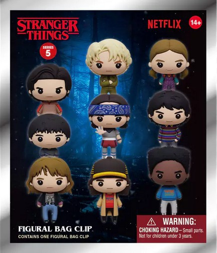 Stranger Things 3D Figural Foam Bag Clip Stranger Things Series 5