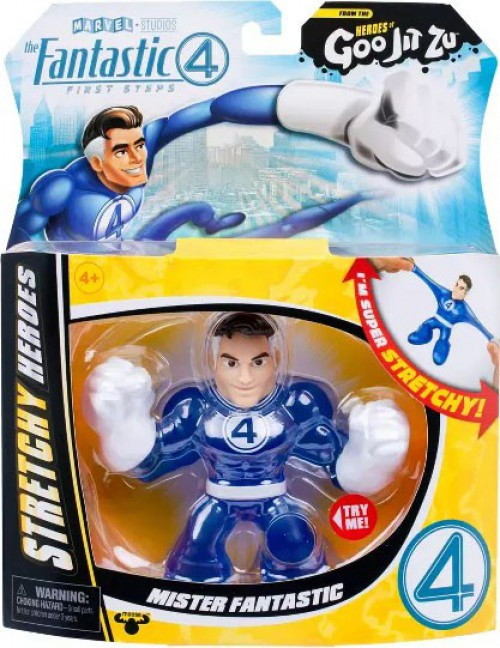 Heroes of Goo Jit Zu Marvel Fantastic Four Mr. Fantastic 8 Action
