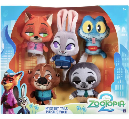 Disney Zootopia 2 Mystery Tails Nick Wilde, Judy Hopps, Gary