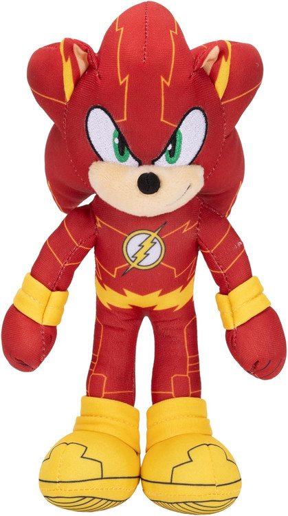 Sonic The Hedgehog x DC Sonic as The Flash 9 Plush Jakks Pacific - ToyWiz