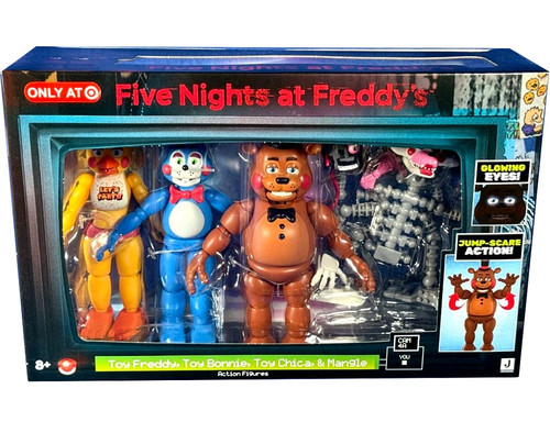 Five Nights at Freddys Toy Freddy, Toy Bonnie, Toy Chica Mangle