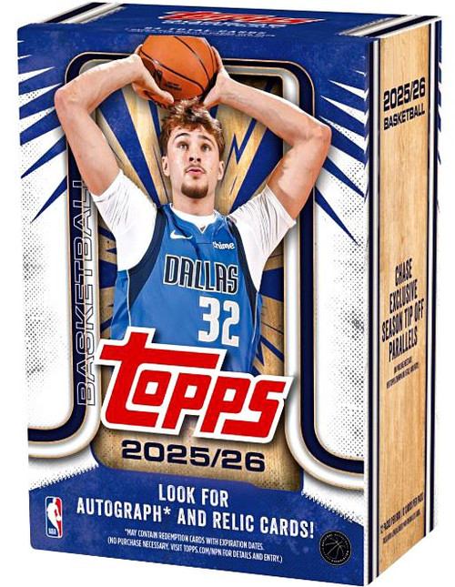 NBA 2025-26 Topps Basketball Trading Card Blaster Box 7