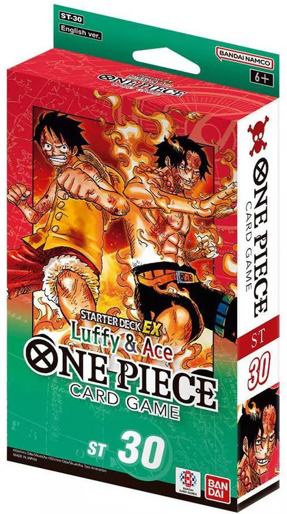 One Piece Trading Card Game Ace Luffy Starter Deck ST-30 ENGLISH