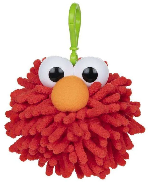Sesame Street Elmo 4 Fuzzy Pom Clip Gund - ToyWiz
