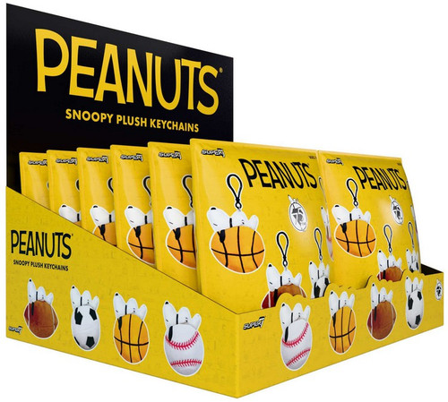 Peanuts Super Duper Plush Keychain Wave 01A Snoopy Sports 4