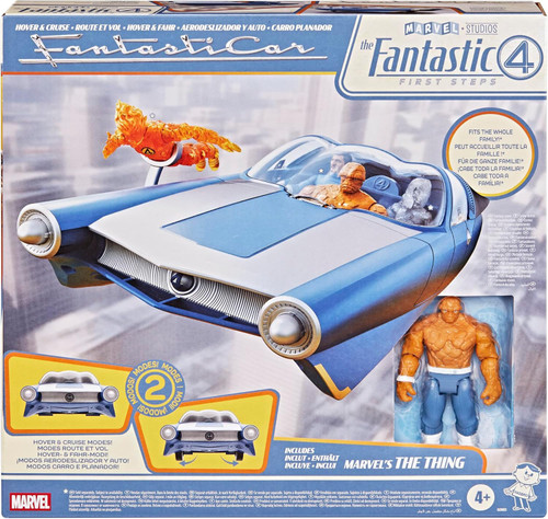 Marvel Fantastic Four First Steps Fantasticar 4 Vehicle Action