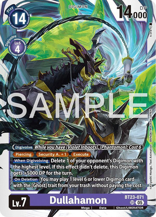 Digimon Trading Card Game Hackers Slumber Single Card Super Rare