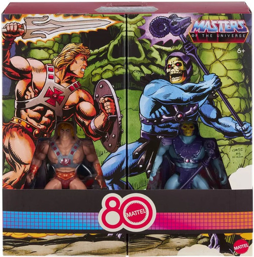 MASTERS OF THE Universe Origins He-Man & Skeletor Loose Figure Lot