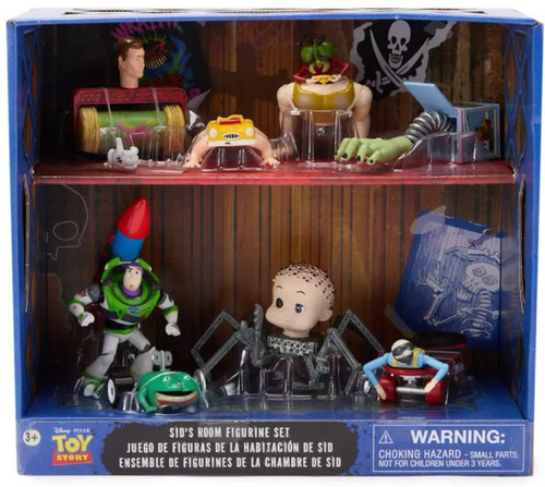 Disney Pixar Toy Story Sids Room Exclusive 8-Piece PVC Mega