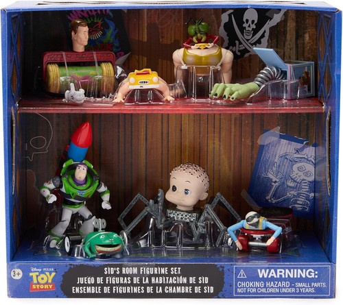 Disney Pixar Toy Story Sids Room Exclusive 8-Piece PVC Mega