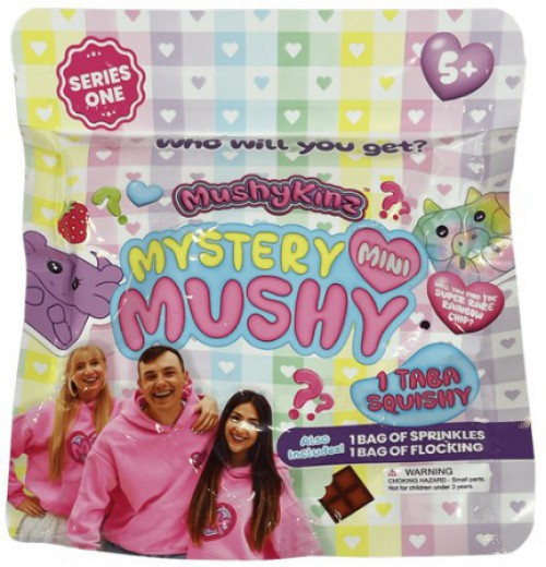 Taba Squishy Mystery Mini Mushy Series 1 Single Pack 1 RANDOM