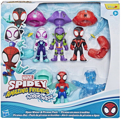 Jeu D'eau Portable Spiderman Et Ses Amis - Dimensions 17x19,5 Cm - Neuf - Pour Enfants