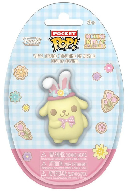 Funko Hello Kitty Spring Pocket POP Egg Pompompurin Mini Vinyl