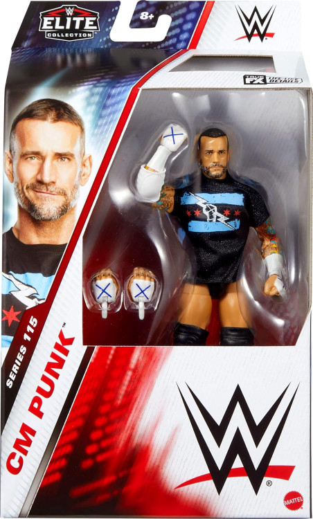 WWE Wrestling Elite Collection Series 115 CM Punk Action Figure