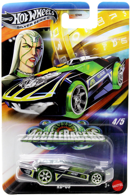 Hot Wheels Acceleracers Silver Series RD-09 164 Diecast Car Mattel Toys ...