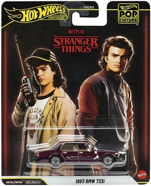1983  733i 2個セット　ホットウィール　ストレンジャーシングス Hot Wheels Stranger Things POP Culture 1983 BMW 733i 164 Diecast
