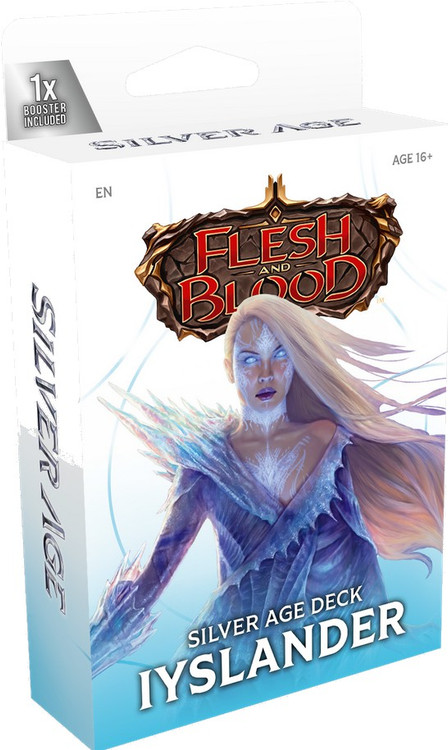 Flesh and Blood Trading Card Game Chapter One Iyslander Silver Age