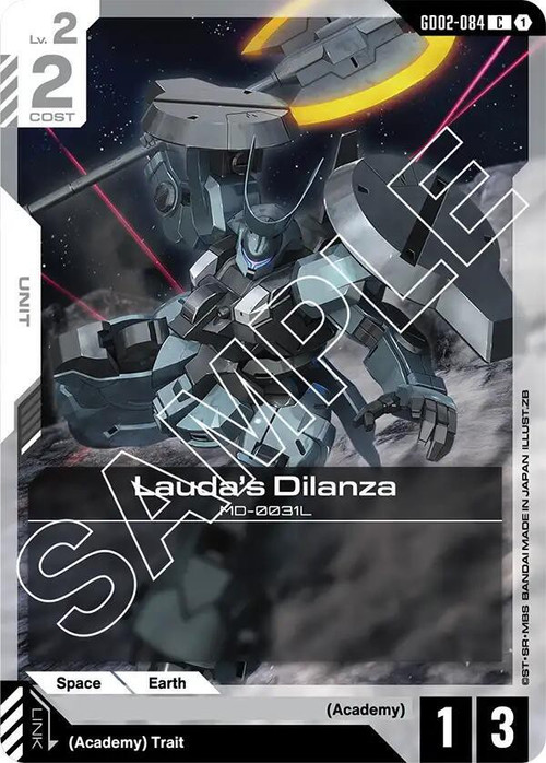 Gundam Trading Card Game Dual Impact Single Card Common Laudas