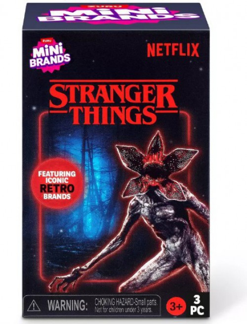 5 Surprise Mini Brands Stranger Things Mystery Pack Zuru Toys - ToyWiz