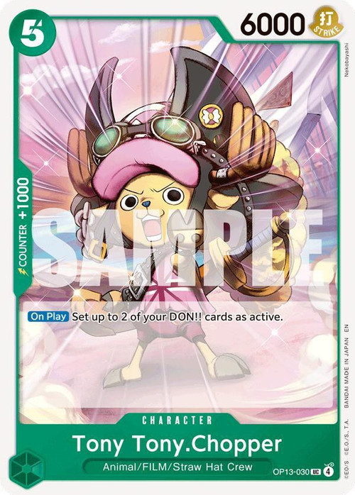 One Piece Trading Card Game Carrying On His Will Uncommon Tony Tony.Chopper OP13-030 One Piece Trading Card Game Carrying On His Will Uncommon Tony Tony.Chopper OP13-030