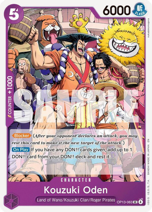 One Piece Trading Card Game Carrying On His Will Single Card