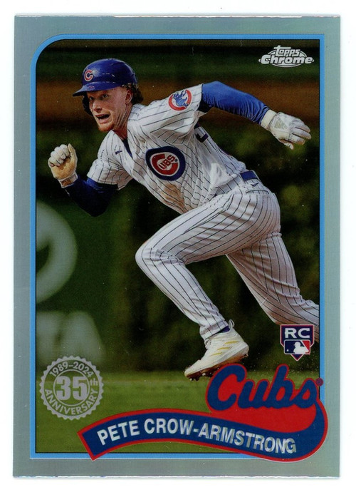 MLB 2024 Topps Chrome Single Card 1989 35th Anniversary Pete Crow