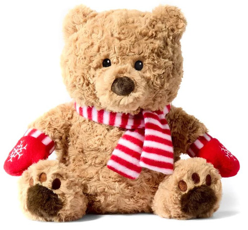 GiggleScape Brown Bear with Scarf and Mittens Exclusive 12 Plush