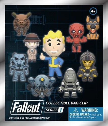 Fallout 3D Figural Foam Bag Clip Fallout Series 1 Mystery Pack 1
