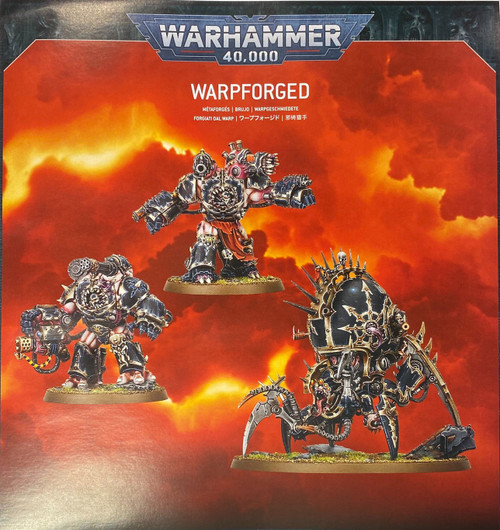 Warhammer 40,000 Chaos Space Marines Warpforged Miniatures
