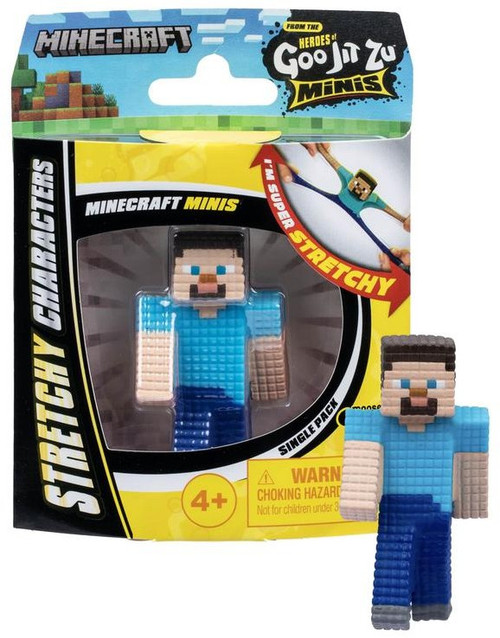 Heroes of Goo Jit Zu Minecraft Steve 3 Mini Figure Moose - ToyWiz