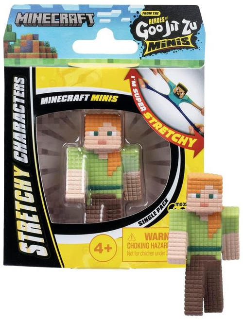 Heroes of Goo Jit Zu Minecraft Alex 3 Mini Figure Moose - ToyWiz