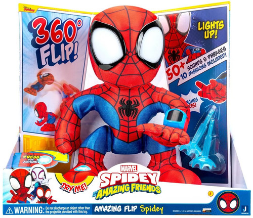 その他 Spidey Marvel Spidey His Amazing Friends Amazing Flip Spidey 12 Figure