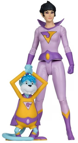 McFarlane Toys DC Super Friends Retro Series Jayna Gleek 6 Action