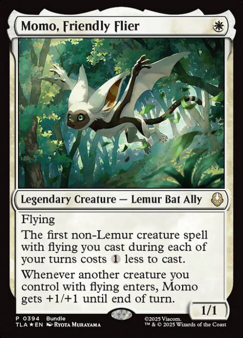 mtg lemur card Magic The Gathering - Hyalopterous Lemure Not harmless at all Momo, Friendly Flier (Avatar: The