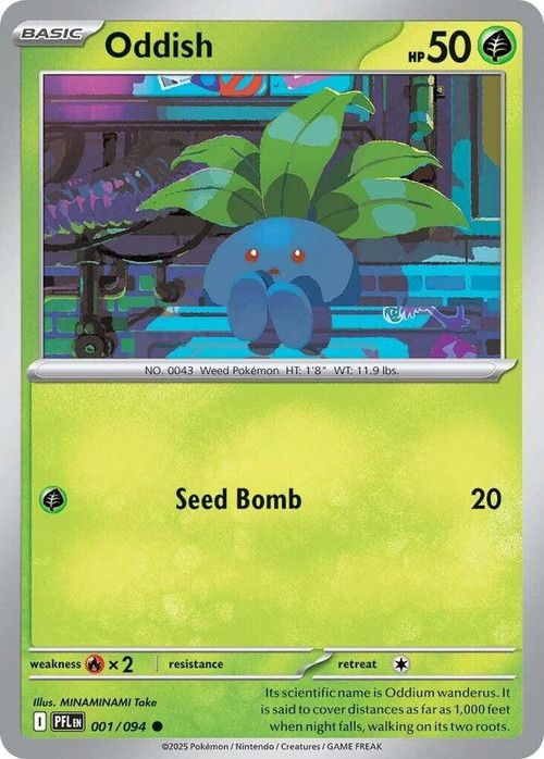 first edition oddish pokemon card Oddish [1st Edition] #58 Prices | Pokemon Jungle