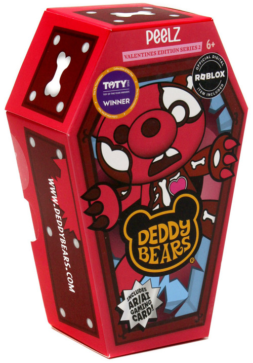Deddy Bears Coffin Valentines Edition Series 2 Peelz 5 Mini Plush