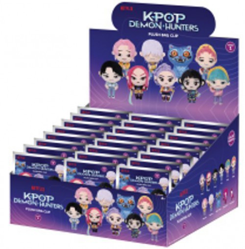 KPop Demon Hunters PLUSH Bag Clip HUNTRX Mystery Box 24 Plush