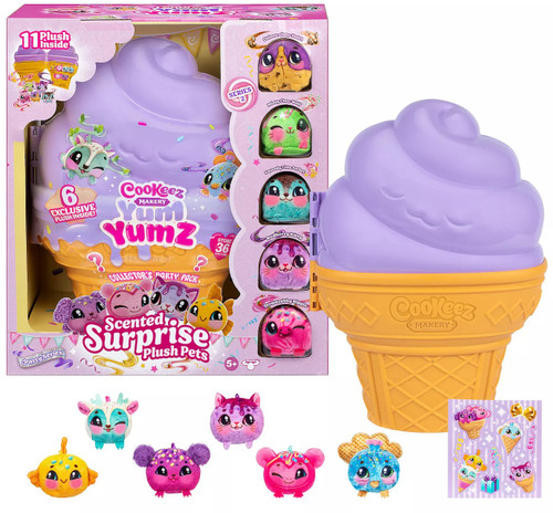 Cookeez Makery Yum Yumz Party Series Scented Plush Pet Collectors