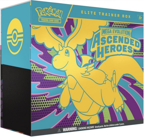 pokemon go elite trainer box card prices TCG: Pokemon : Toys & Games a plastic coin Pokemon Mega Evolution Ascended Heroes