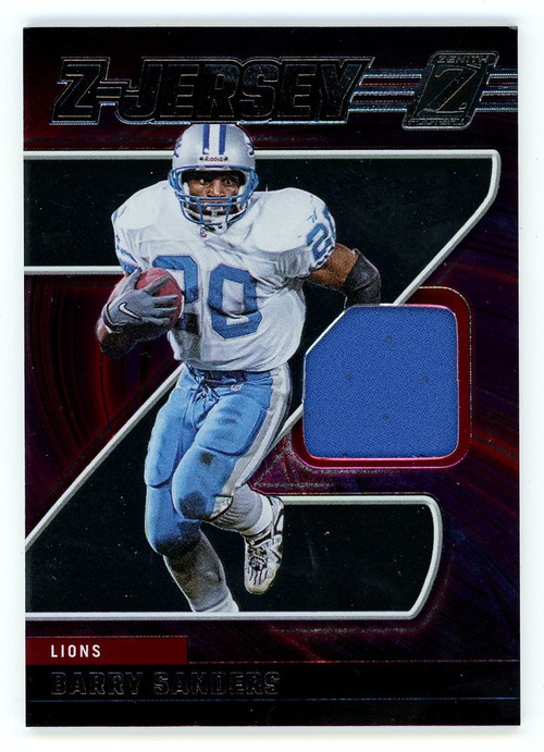 NFL 2024 Panini Zenith Football Single Card Z-Jersey Barry Sanders