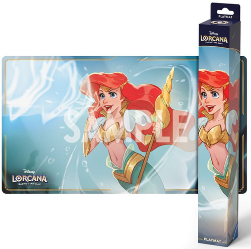 Disney Lorcana Trading Card Game Winterspell Ariel, Sonic Warrior