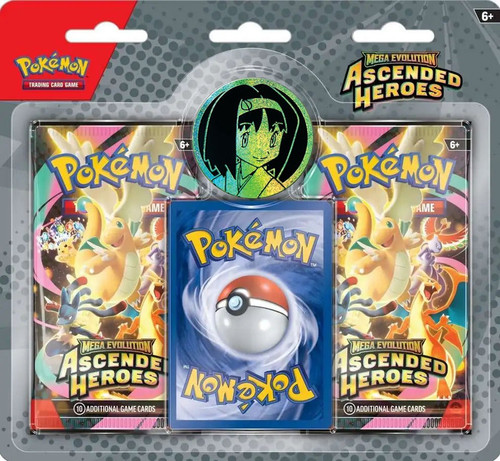 Pokemon Mega Evolution Ascended Heroes Gym Leader Erika 2-Pack