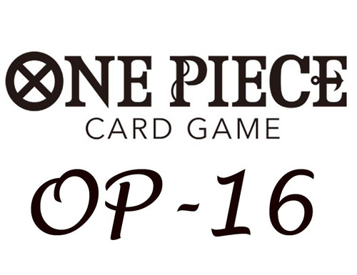 One Piece Trading Card Game TBD Booster Pack OP-16 ENGLISH, 12